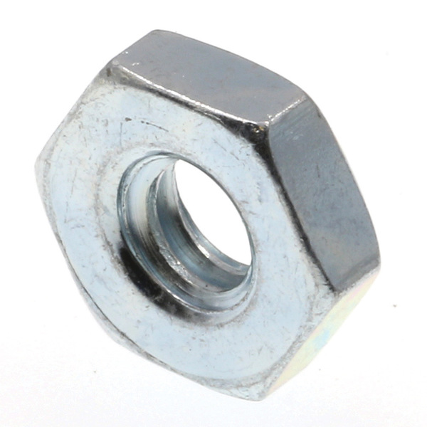 Prime-Line Machine Screw Nut, #10-24, Steel, Zinc Plated, 100 PK 9074249